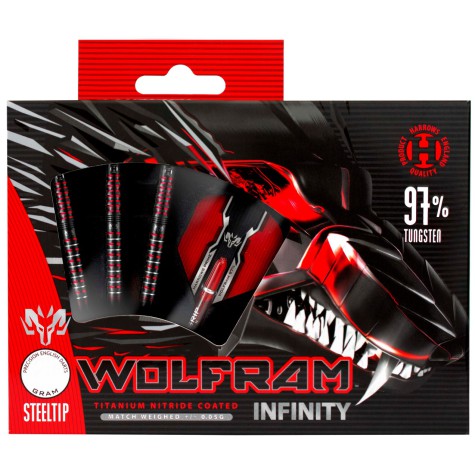 Strėlytės HARROWS VOLFRAM INFINITY W97 3x22gR