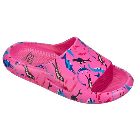 Šlepetės vaikams OCEAN DINOS 4 22/23 pink