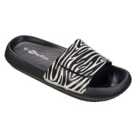 Šlepetės BECO ZEBRA VIBES 0 40  black..