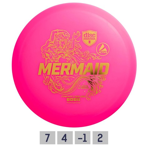 Diskgolfo diskas DISCMANIA MERMAID