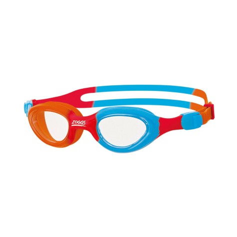 Vaikiški plaukimo akiniai ZOGGS Little Super Seal Orange/Red/Blue (0-6 metų)