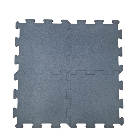 Guminė danga 15x1000x1000mm, grey puzzle 