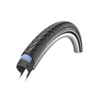 Padanga 16“ Schwalbe Marathon Plus HS 348, Perf Wired 35-349 Black-Refle..