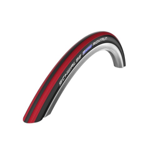 Padanga 24“ Schwalbe Rightrun HS 387, Active Wired 25-540 Red