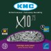 Grandinė KMC X10 Grey 10-speed 114-links