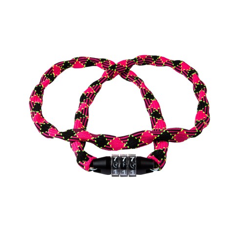 Spyna RFR CMPT chain combination 1200mm neon pinknblack