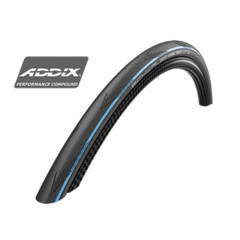 Padanga 28“ Schwalbe One Tube Type HS 464A, Perf Fold. 25-622 Addix Blue Strips