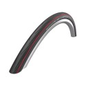 Padanga 28“ Schwalbe Lugano II HS 471, Active Fold. 25-622 Red Stripes