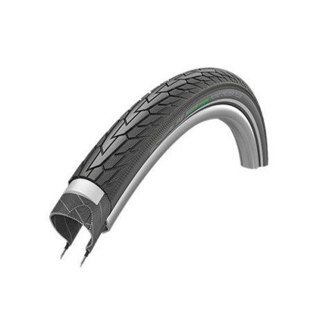 Padanga 26“ Schwalbe Road Cruiser Plus HS 484, Active Wired 47-559 GreenCompound Reflex