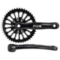 Priekinis žvaigždžių blokas ProX Cruiser Alu 1-speed 44T 170mm black