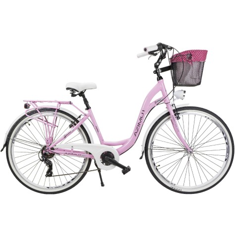 Dviratis AZIMUT Sarema 28“ ALU TX-6 2021 pink