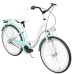 Dviratis AZIMUT Julie 24“ 3-speed 2021 white-turquoise