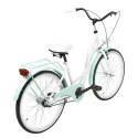 Dviratis AZIMUT Julie 24“ 3-speed 2021 white-turquoise