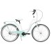 Dviratis AZIMUT Julie 24“ 3-speed 2021 white-turquoise