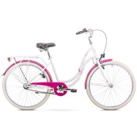 Dviratis Romet Angel 26“ 2020 white-pink-L(19)..