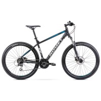 Dviratis Romet Rambler R7.2 27.5“ 2022 black-turquoise-17“ / M..