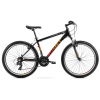 Dviratis Romet Rambler R6.0 26“ 2022 black-orange-17“ / M..