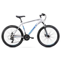 Dviratis Romet Rambler R6.2 26“ 2022 silver-blue-14“ / S..