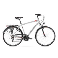 Dviratis Romet Wagant 28“ 2022 silver-red-23“ / XL..