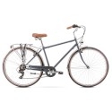 Dviratis Romet Vintage Eco M 28“ Alu 2022 grey-20“ / L