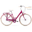 Dviratis Romet Sonata Classic 28“ Alu 2022 pink-20“ / L