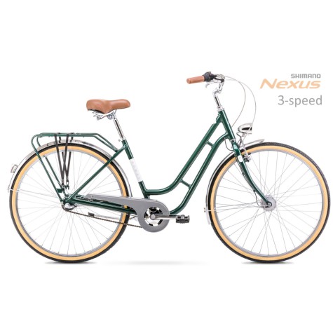 Dviratis Romet Luiza Classic 28“ Alu 2022 green-21“ / XL