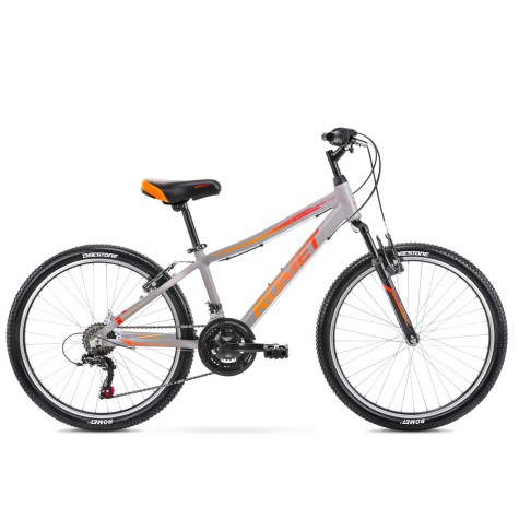 Dviratis Romet Rambler 24“ Alu 2022 graphite-red