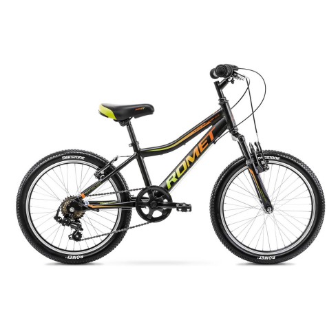 Dviratis Romet Rambler KID 2 20“ Alu 2022 black-orange