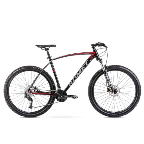 Dviratis Romet Mustang M7.1 27.5“ LTD 27-speed 2022 black-red-21“ / XL