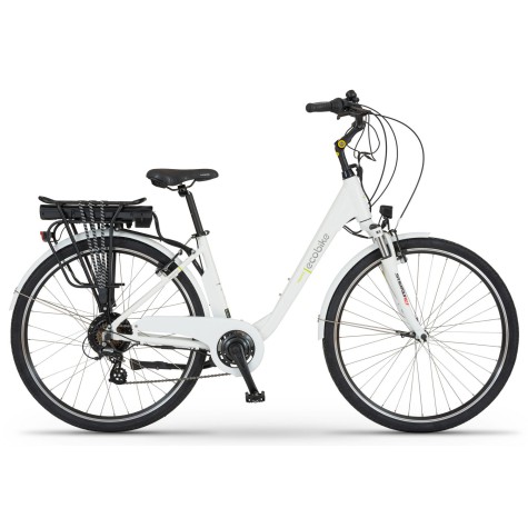 Elektrinis dviratis Ecobike Trafik 28“ white-10.4Ah