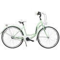 Dviratis AZIMUT Vintage 28“ 3-speed 2023 mint-white matt