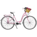 Dviratis AZIMUT Sarema ALU 28“ 3-speed 2023 pink shiny