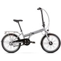 Dviratis Romet Wigry Classic 20“ Alu 2023 grey