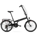 Dviratis Romet Wigry Eco 20“ 2023 black