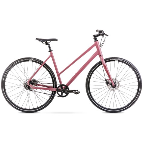 Dviratis Romet Mistral 2 D 28“ 2023 dark pink-44CM / S