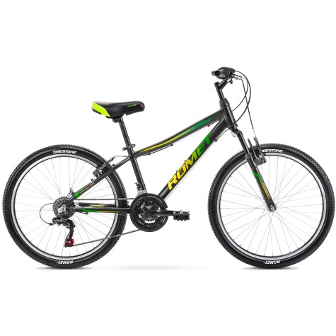 Dviratis Romet Rambler 24“ Alu 2023 black-green