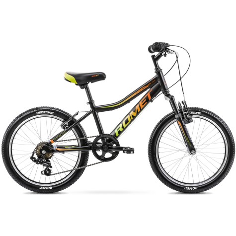 Dviratis Romet Rambler 20 KID 2 Alu 2023 black-orange