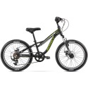 Dviratis Romet Rambler FIT 20“ Alu 2023 black-green