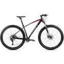 Dviratis Romet Mustang M4 LTD 29“ 2023 black-red-21“ / XL