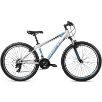 Dviratis Romet Rambler R6.1 26“ 2023 silver-sky blue-14“ / S..