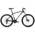 Dviratis Romet Rambler R7.1 27.5“ 2023 black-turquoise-silver-17“ / M