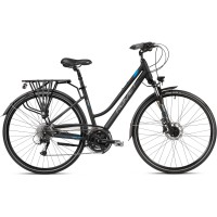 Dviratis Romet Gazela 5.1 28“ 2023 black-sky blue-18“ / M..