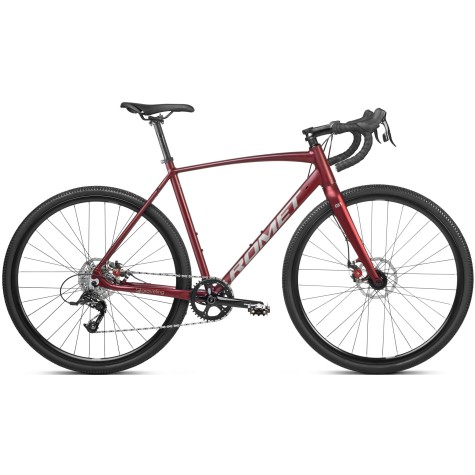 Dviratis Romet Boreas 1 Lite 2023 bordo-graphite-54CM / M