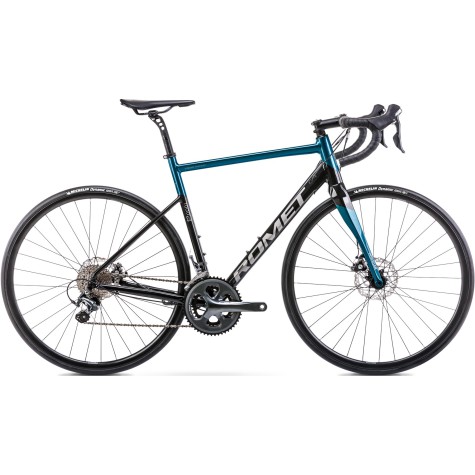 Dviratis Romet Huragan 4 2023 black-sky blue-52CM / S