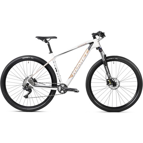 Dviratis Romet Monsun LTD Carbon 29“ 2022 white-15“ / S