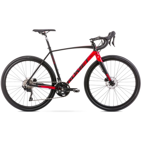 Dviratis Romet Aspre 2 LTD 2023 black-red-54CM / M