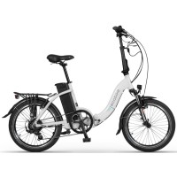 Elektrinis dviratis Ecobike Even 20“ 2023 white -11.6Ah..