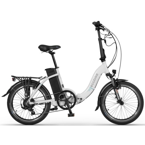 Elektrinis dviratis Ecobike Even 20“ 2023 white -11.6Ah