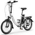 Elektrinis dviratis Ecobike Even 20“ 2023 white -17Ah(LG)