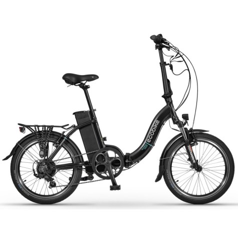 Elektrinis dviratis Ecobike Even 20“ 2023 black-17Ah(LG)